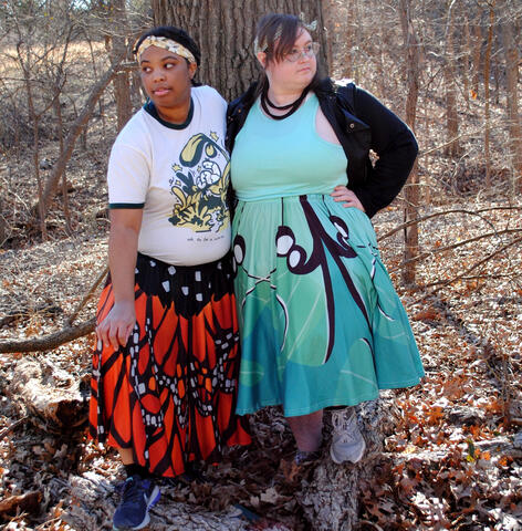 Clothing photoshoot styled and coordinated by me - image also taken by me