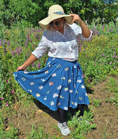 Clothing photoshoot styled and coordinated by me - image also taken by me