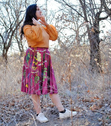 Clothing photoshoot styled and coordinated by me - image also taken by me