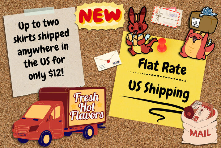 Shipping info post for social media using canva and brand assets