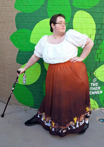 Clothing photoshoot styled and coordinated by me - image also taken by me