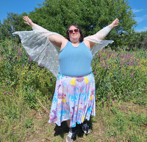 Clothing photoshoot styled and coordinated by me - image also taken by me