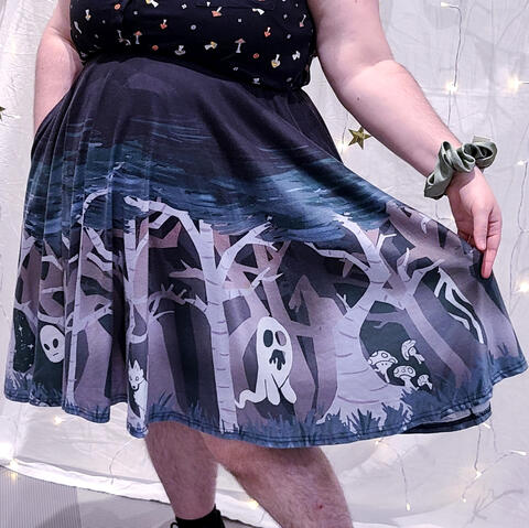 Spooky Forest skirt