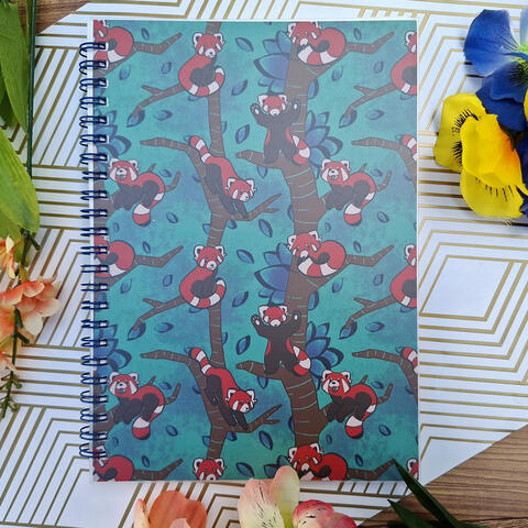 Red Panda Sticker Book